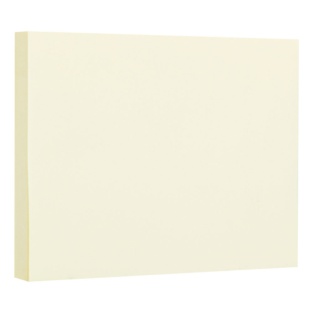 Бумага для заметок на клейкой основе "Deli", 76x101 мм, 100 листов, желтый