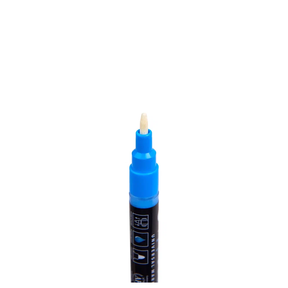 Маркер акриловый "Darwi.Marbel" 215, синий