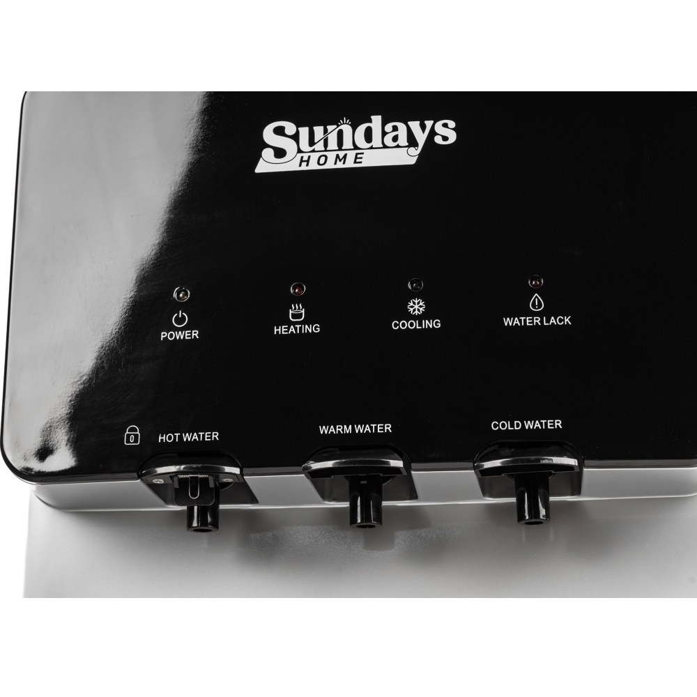 Кулер Sundays "SL-807L", черный, серебристый - 7