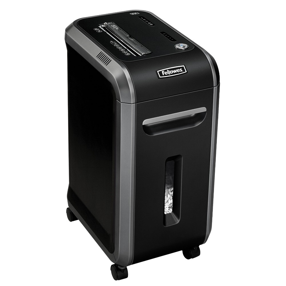 Уничтожитель Fellowes PowerShred 99Ci, DIN P-4, 4х38 мм, 18 листов, 34 литра, 100% Jam Proof, SafeSense - 3