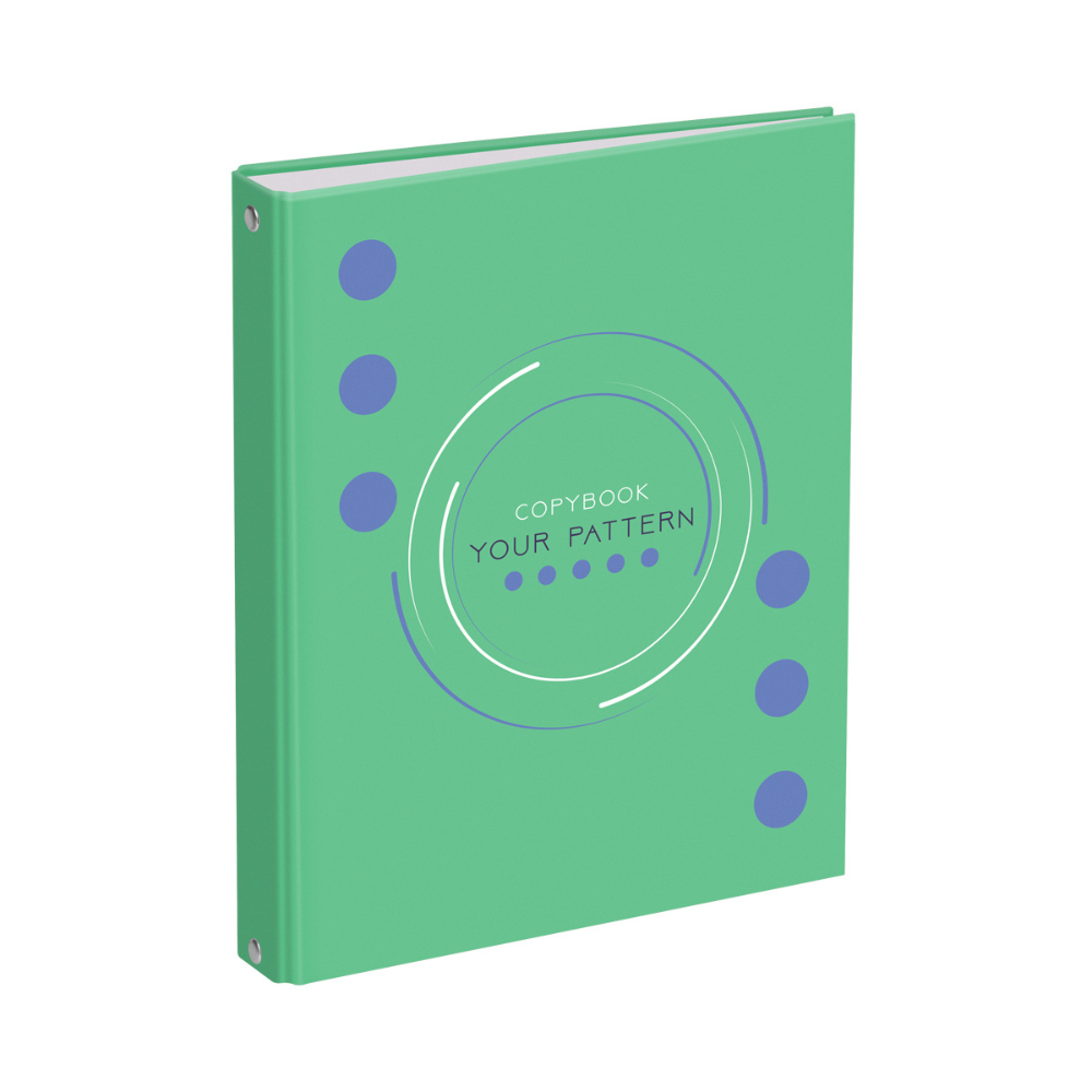 Тетрадь "Your pattern", А5, 120 листов, клетка, разноцветный