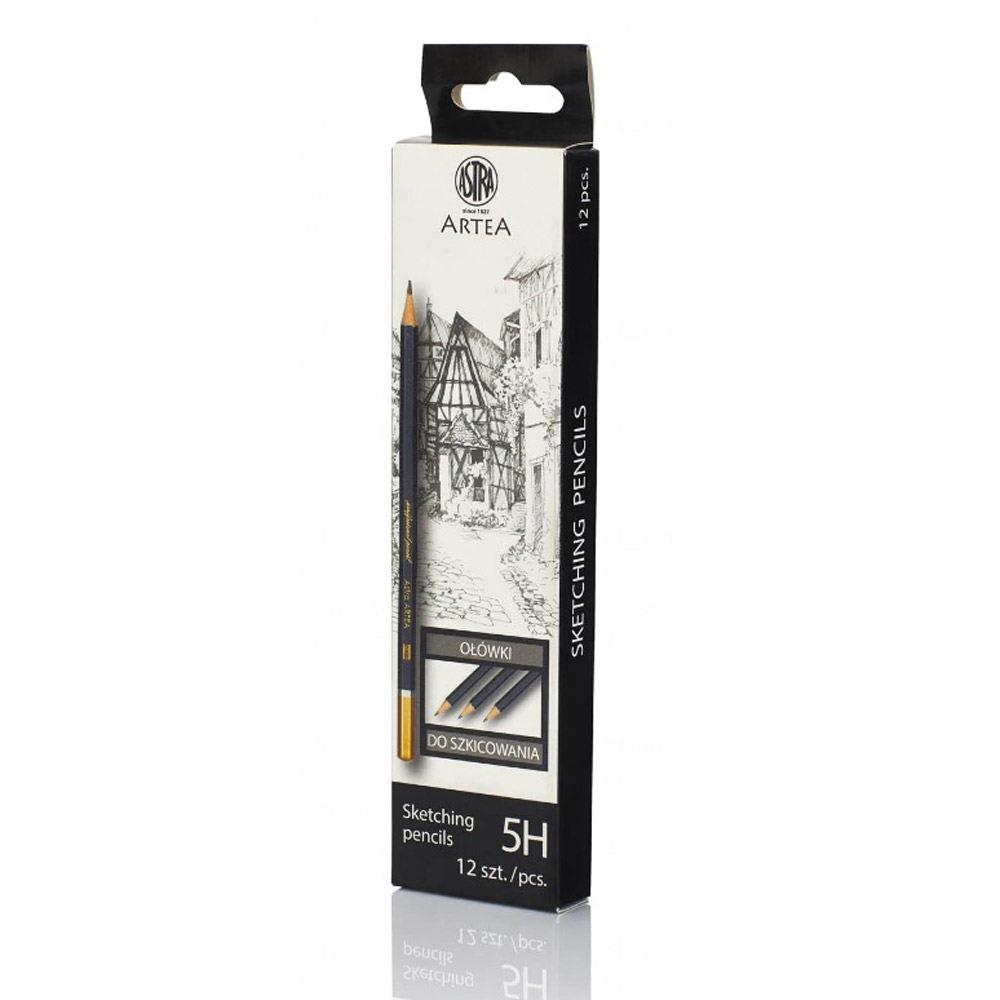 Карандаш чернографитный "Artea", 5H