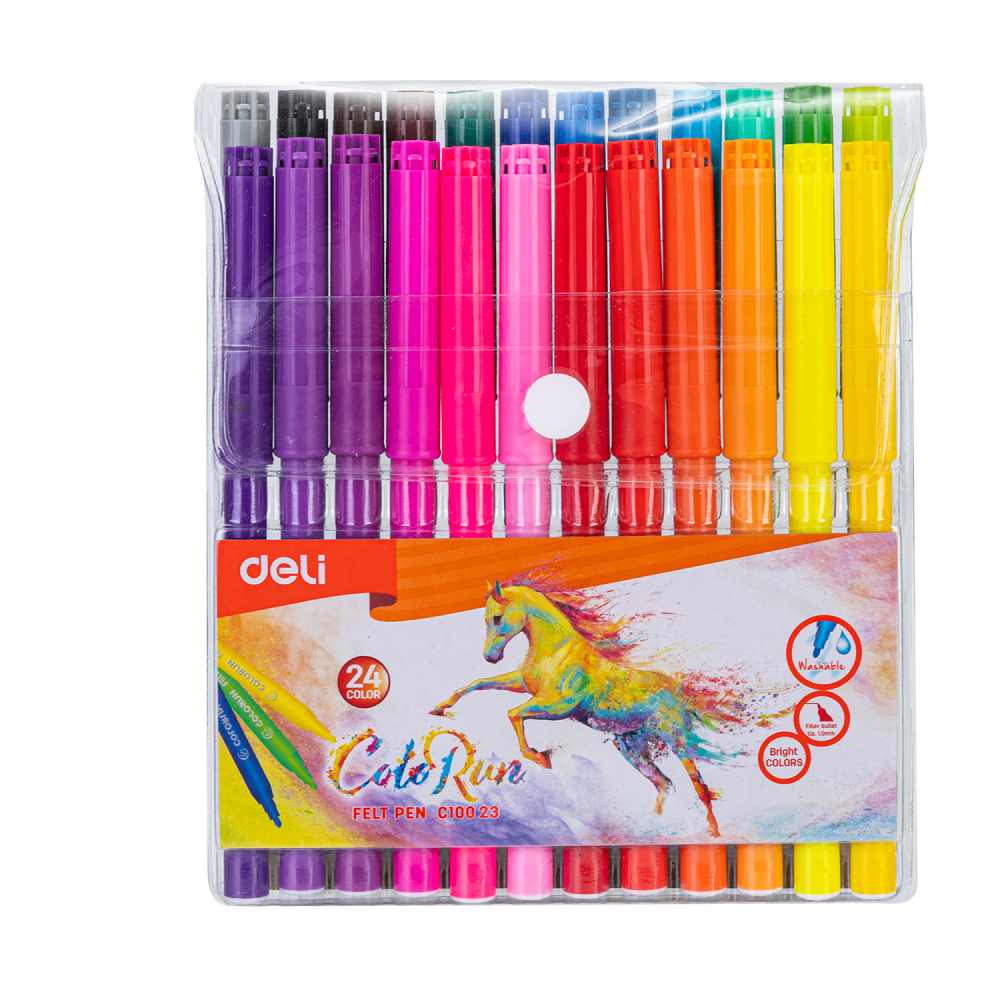 Фломастеры "ColoRun", 24 шт