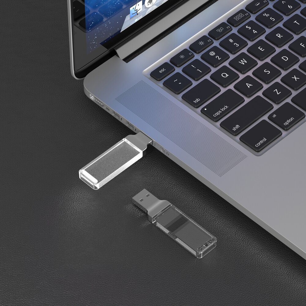 USB Flash накопитель 2.0 16 Gb ZC-005, пластик, металл, белый - 4