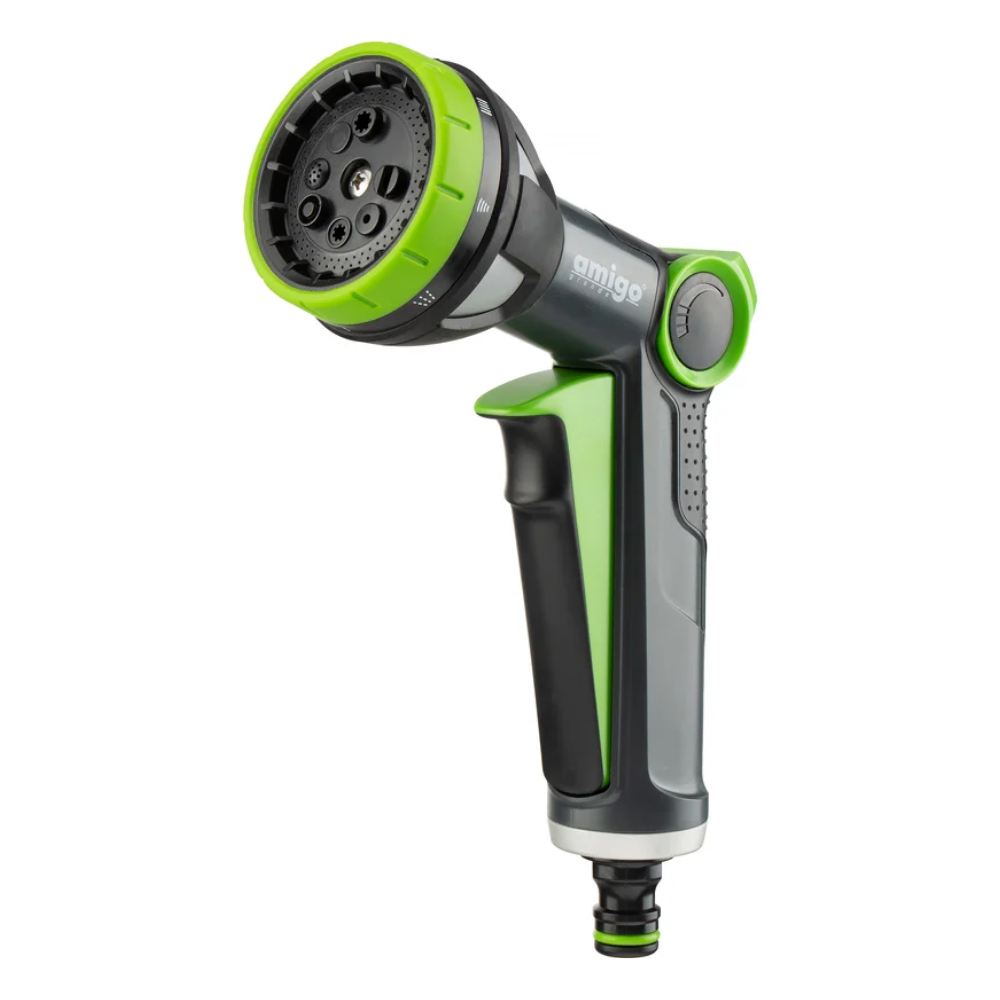 Пистолет-распылитель Amigo Grande 79840, 2/4", 8 функций