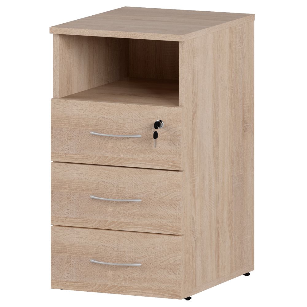 Коллекция Столица тумба приставная С-034/1, 400х500х730 мм, дуб сонома