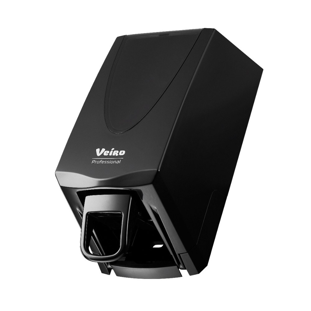 Диспенсер "VEIRO Professional SAVONA" для жидкого мыла, 0.8 л, ABS-пластик, черный - 3