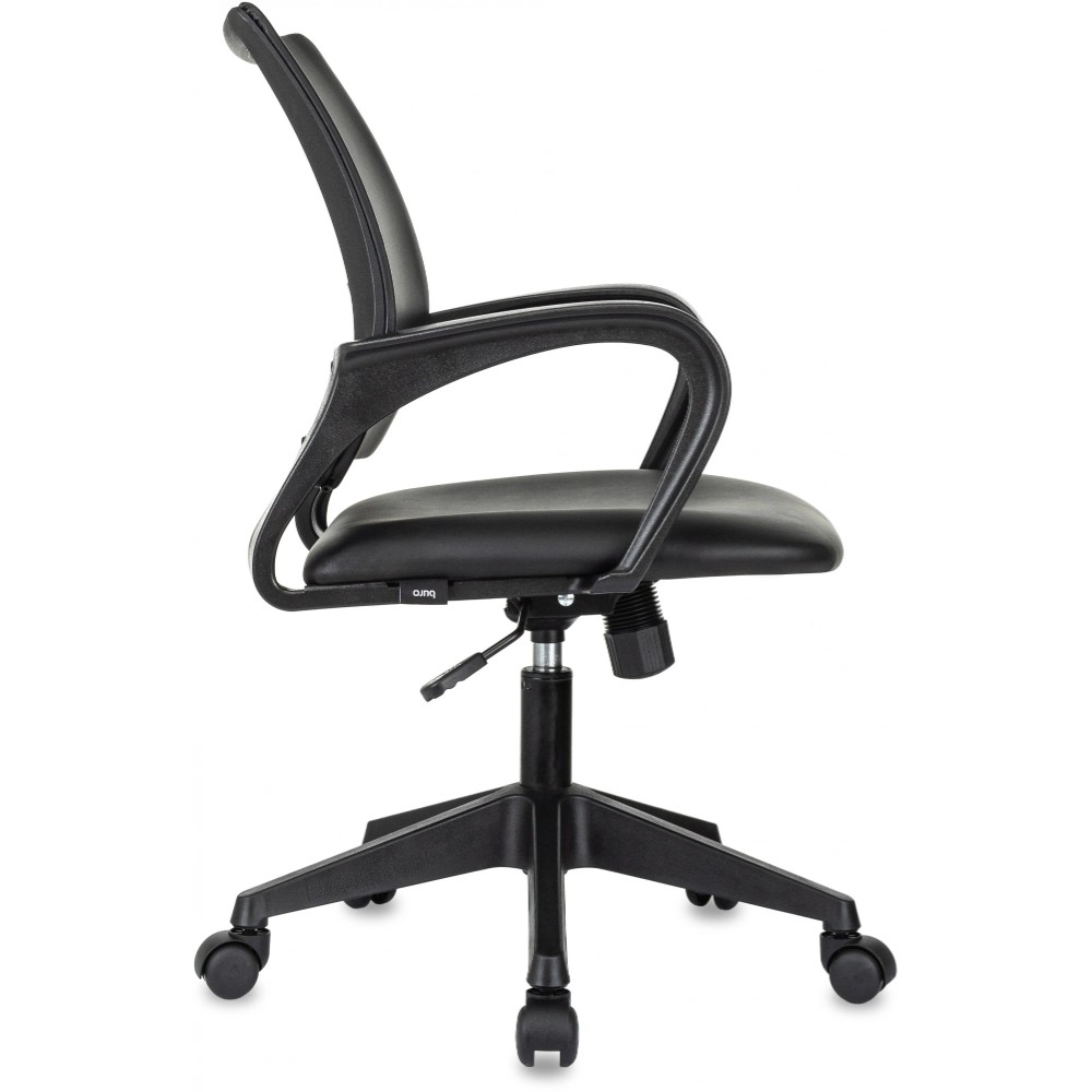 Компьютерное кресло Бюрократ CH-695N, экокожа, пластик, черный