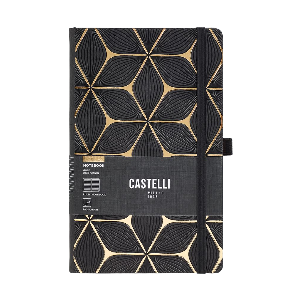 Блокнот "castelli gold"