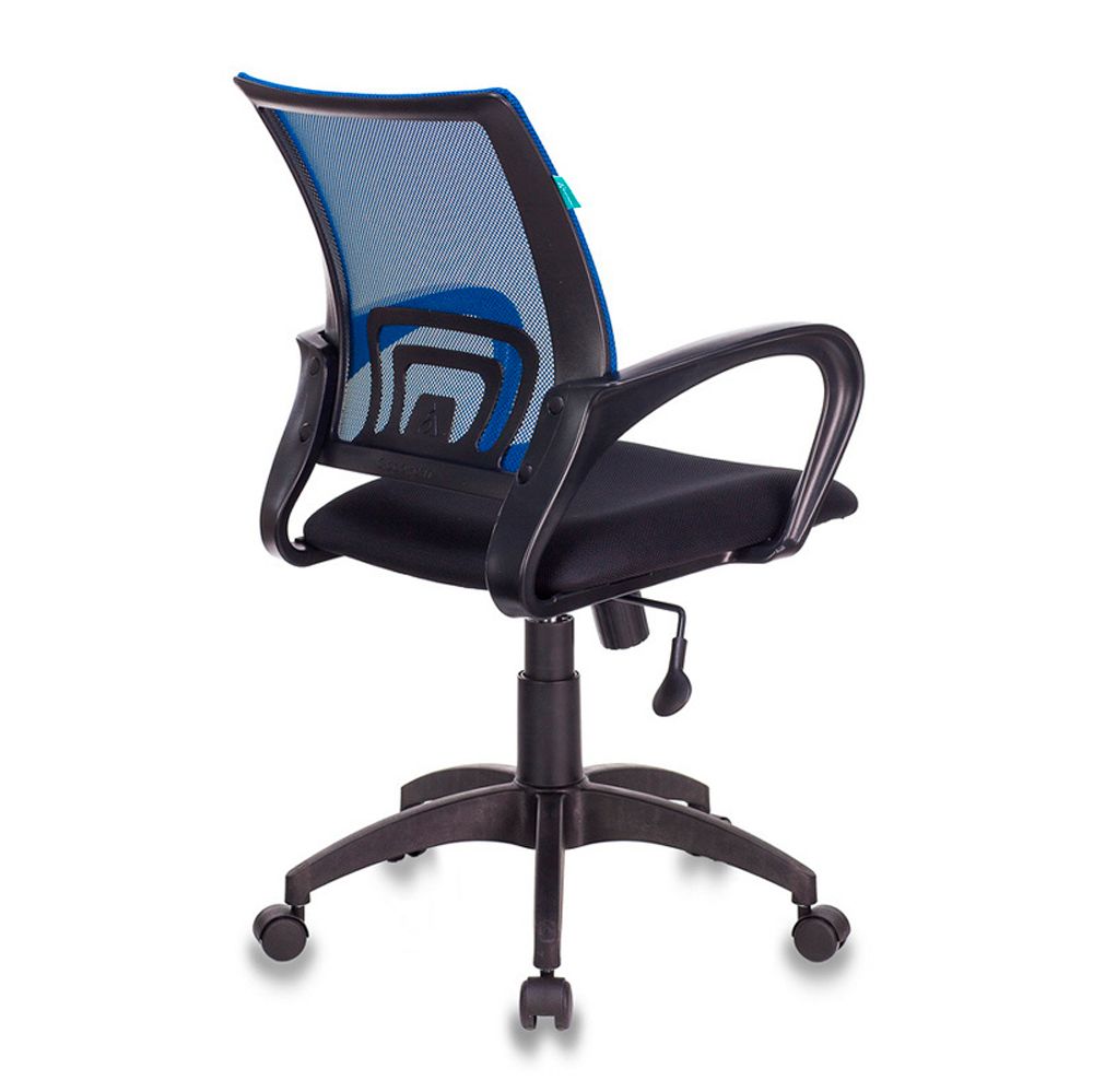 Кресло для персонала Бюрократ "CH-695N/BLACK", ткань, пластик, синий - 5