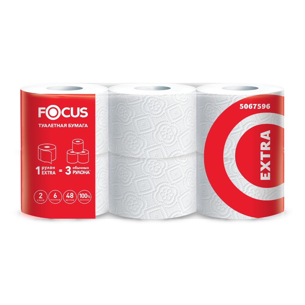Бумага туалетная Focus Extra