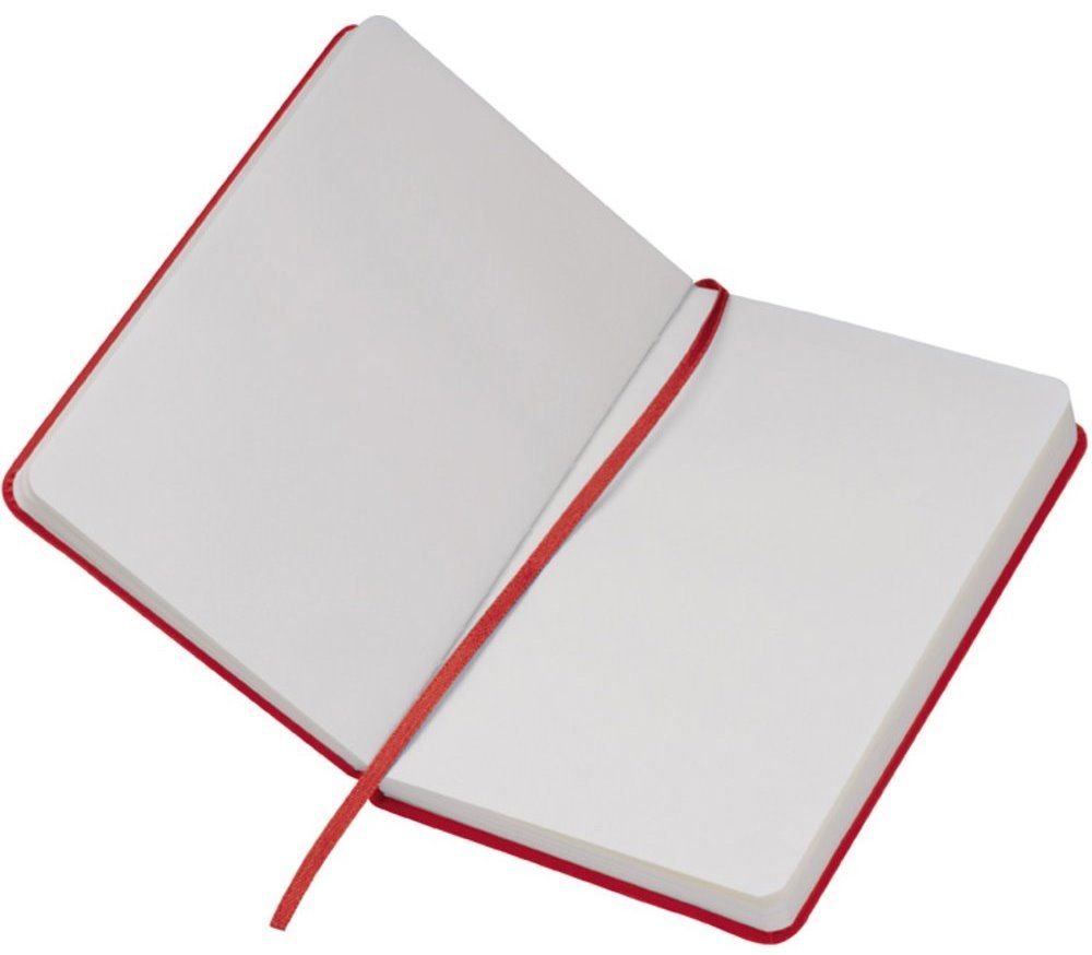 Блокнот "Lubeck", A6, 80 листов, нелинованный, красный - 2
