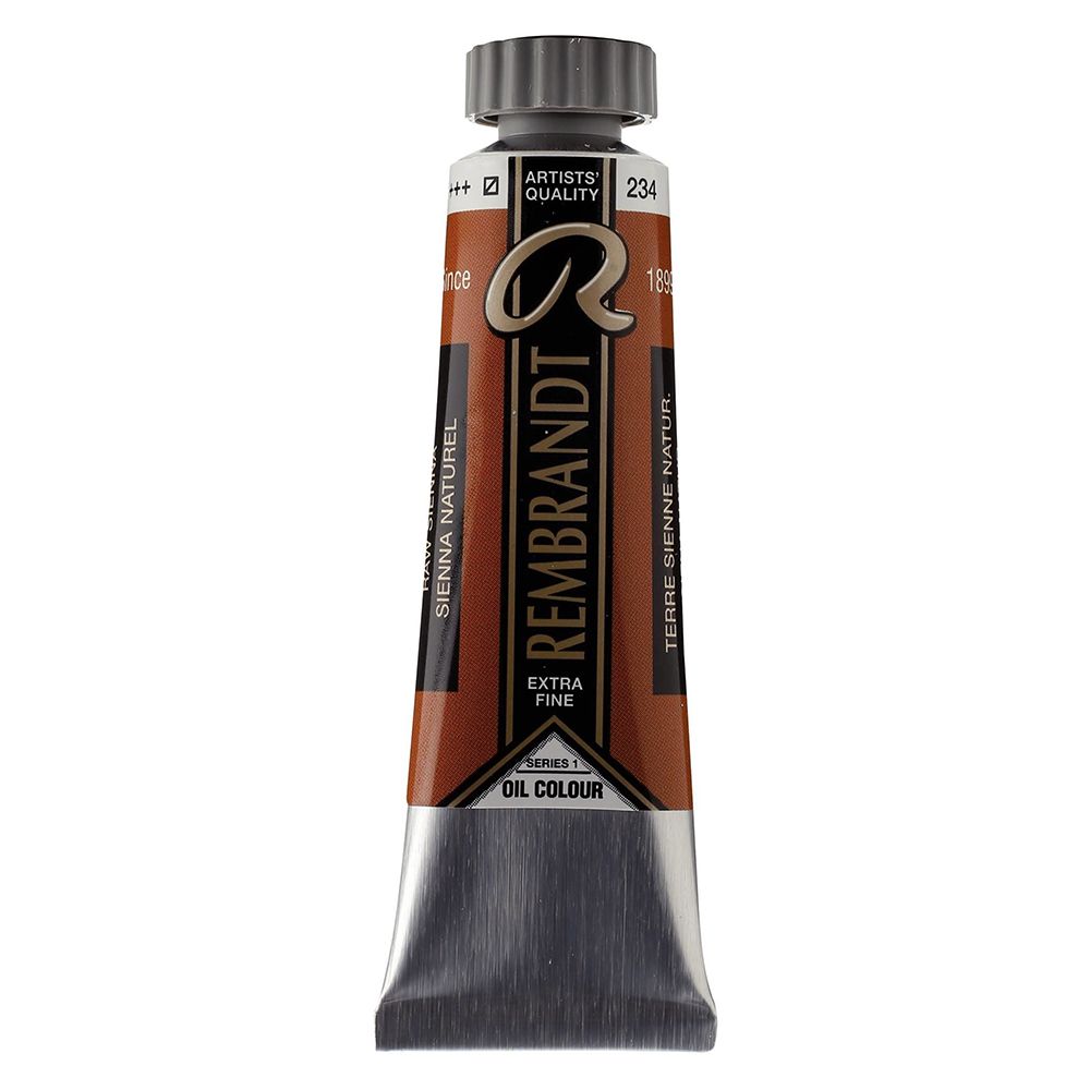 Краски масляные "Rembrandt", 234 сиена натуральная, 15 мл, туба