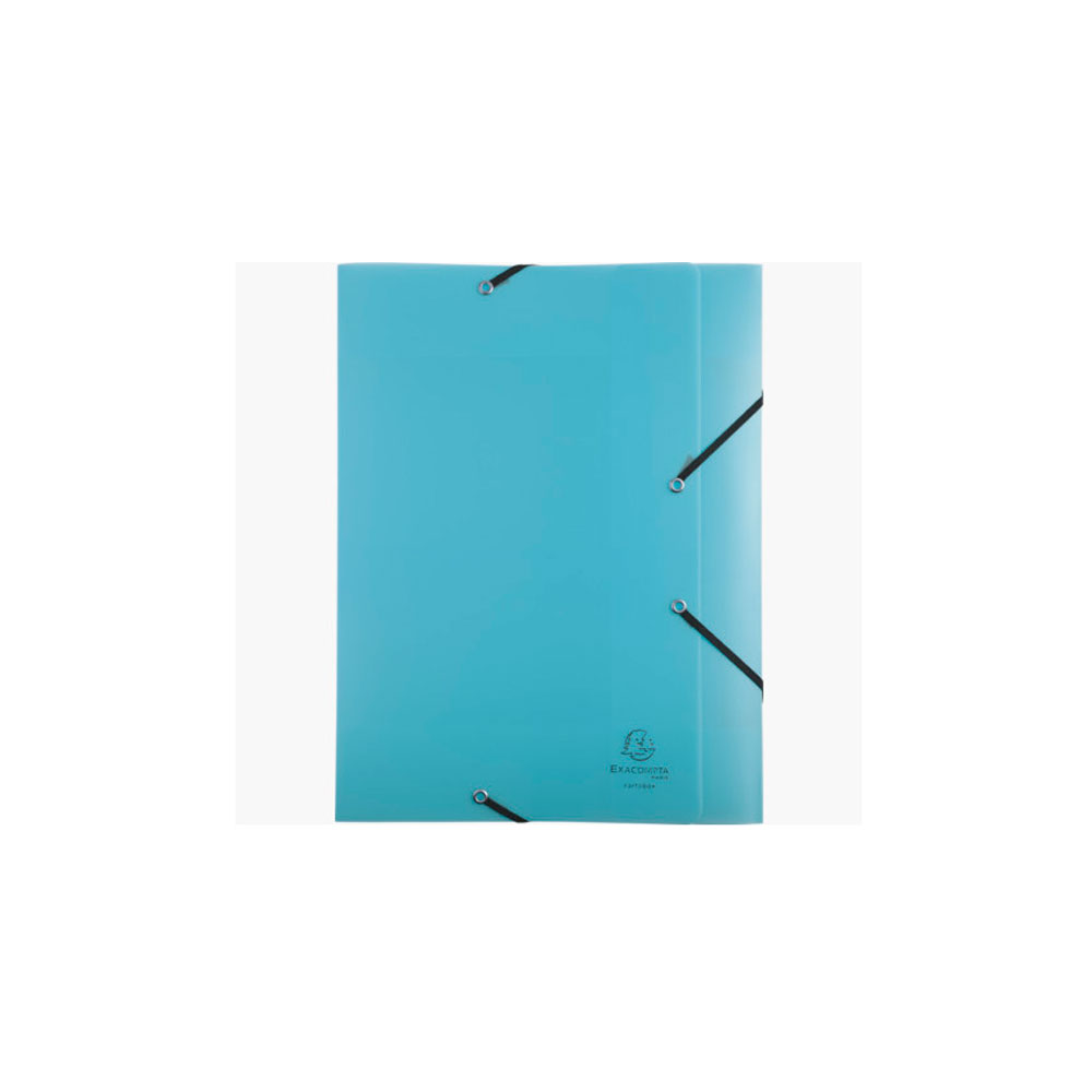 Папка на резинках "Chromaline Pastel", A4, 25 мм, пласт., ассорти