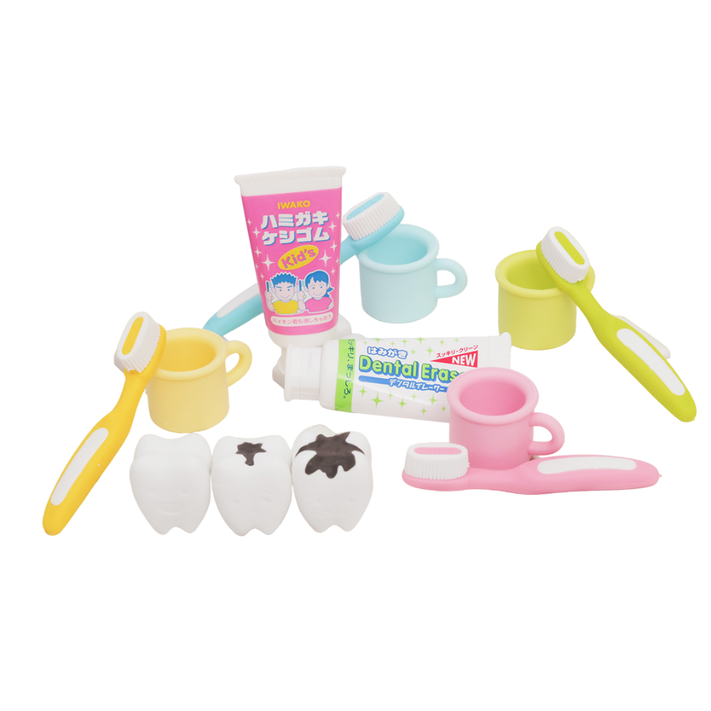 Ластик "IWAKO Teeth & Toothpaste"