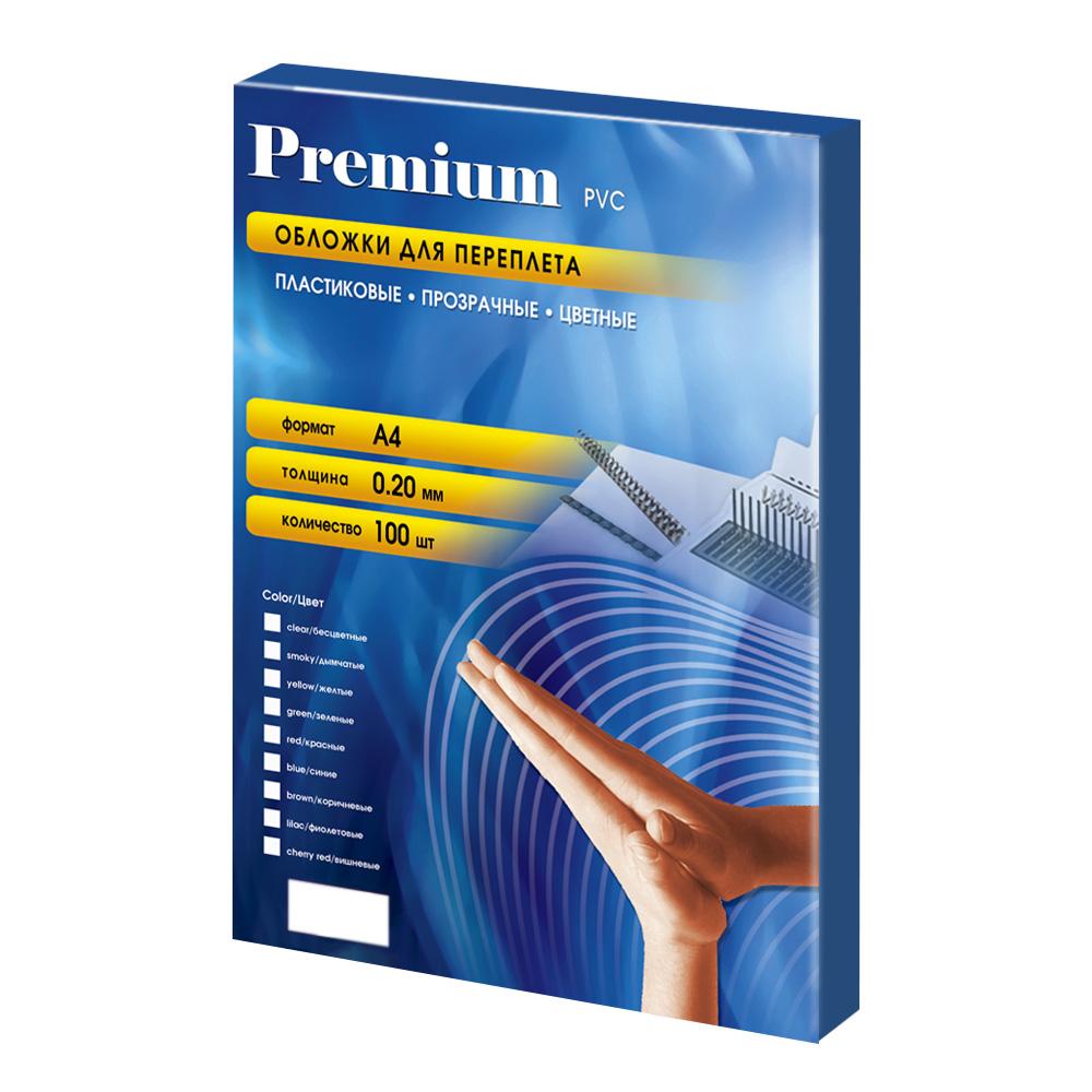 Обложка пластиковая "Office Kit", 0.2 мм, 100 шт, прозрачный - 3