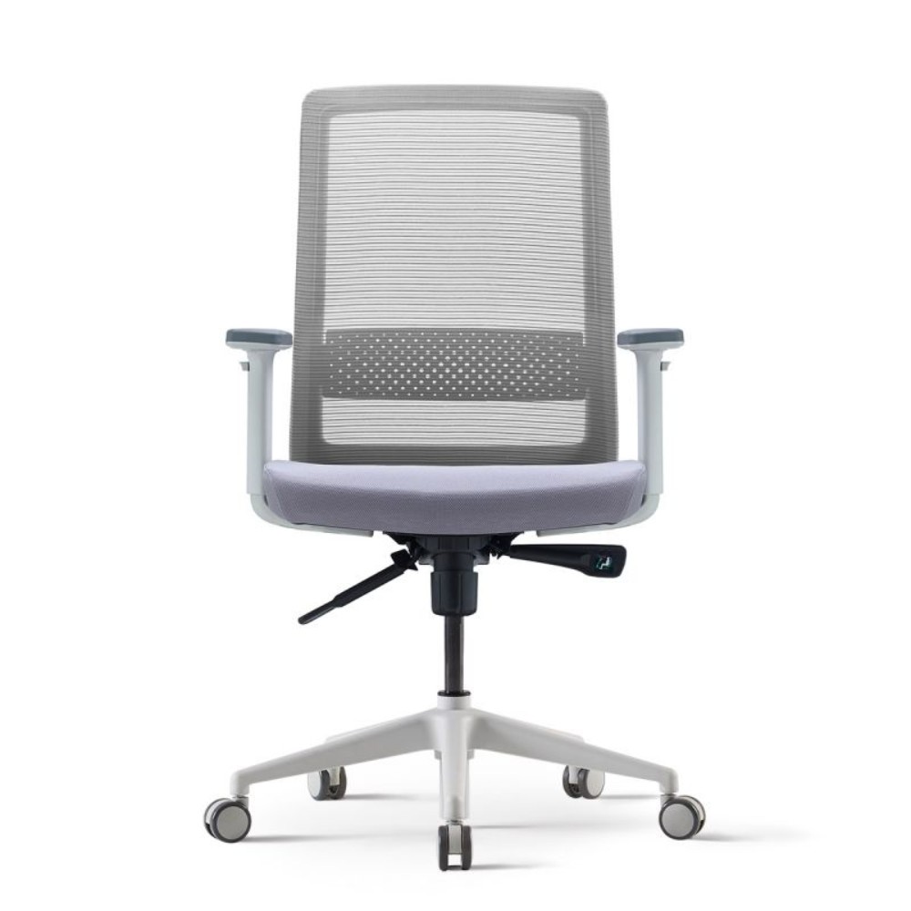 Кресло для руководителя BESTUHL "S30", сетка, ткань, пластик, серый, черный