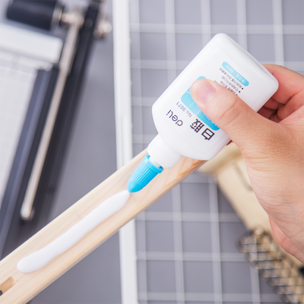 Клей ПВА Deli "9071", 60 мл, ассорти