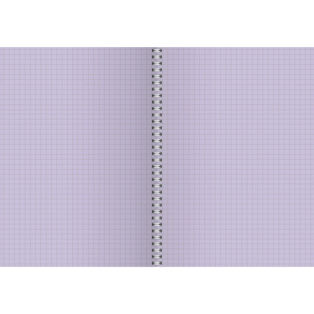 Тетрадь "Smart paper. No 3", А4, 80 листов, клетка, сиреневый