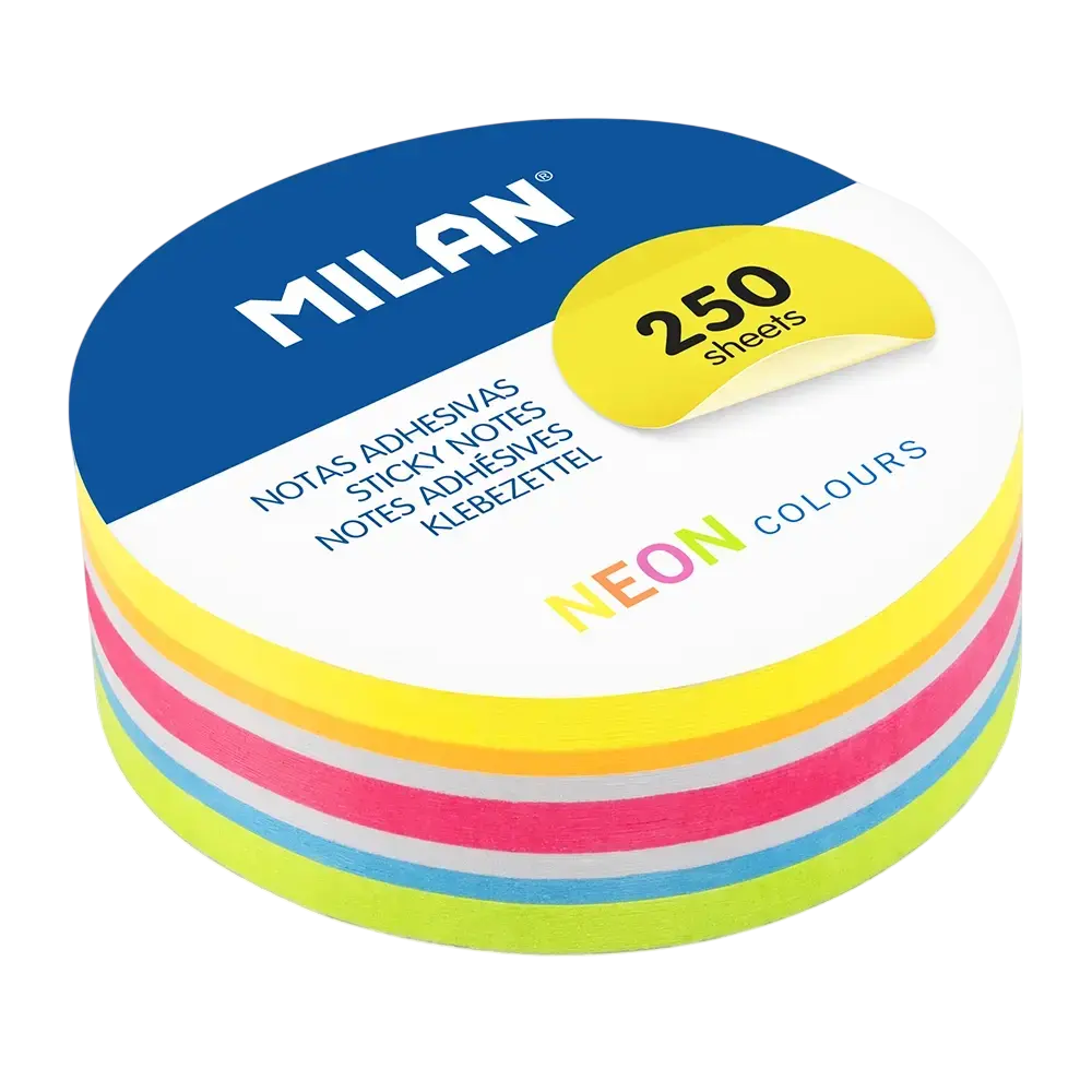 Бумага для заметок "Milan", 250 листов, ассорти