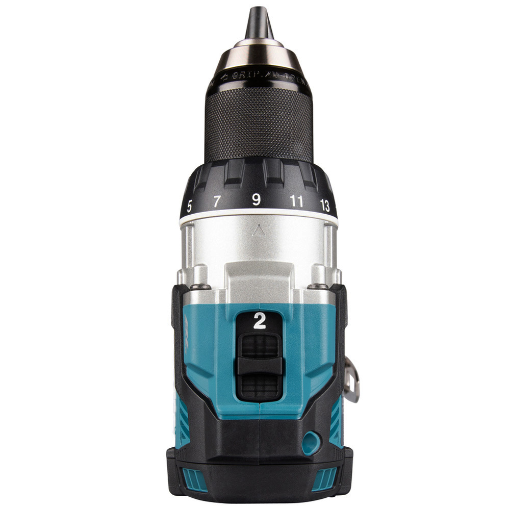 Дрель-шуруповерт аккумуляторная MAKITA DDF489RTJ, 18 В, 73 Нм, 5.0Ачx2, MakPac 2 - 7
