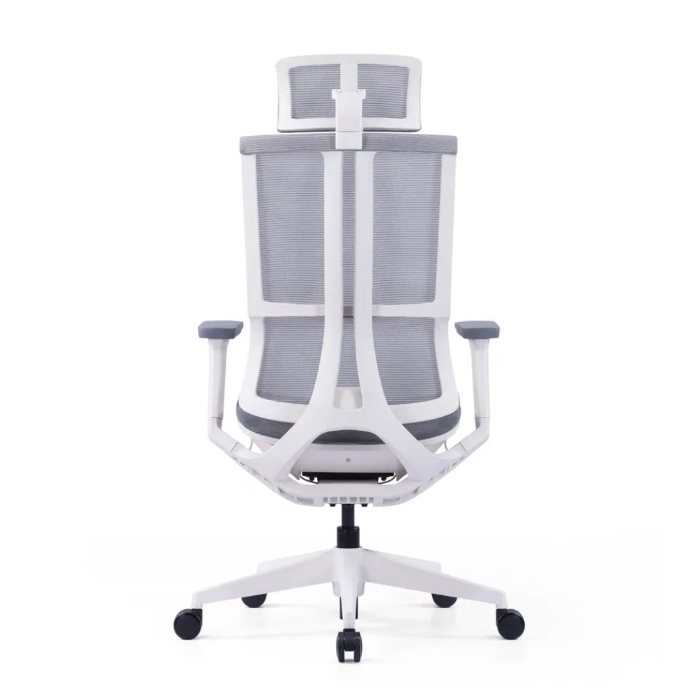 Кресло для руководителя SitZone E-303-001A-P1-WH, сетка, пластик, серый, -30% - 5