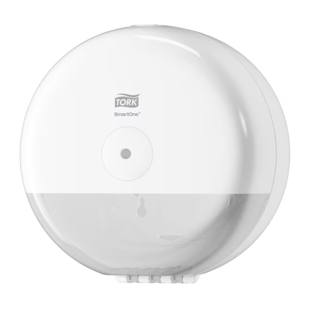 Диспенсер TORK SmartOne, для туалетной бумаги в мини рулонах, пластиковый, белый, T9