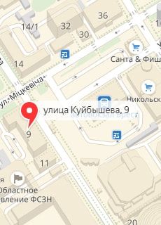 map Брест