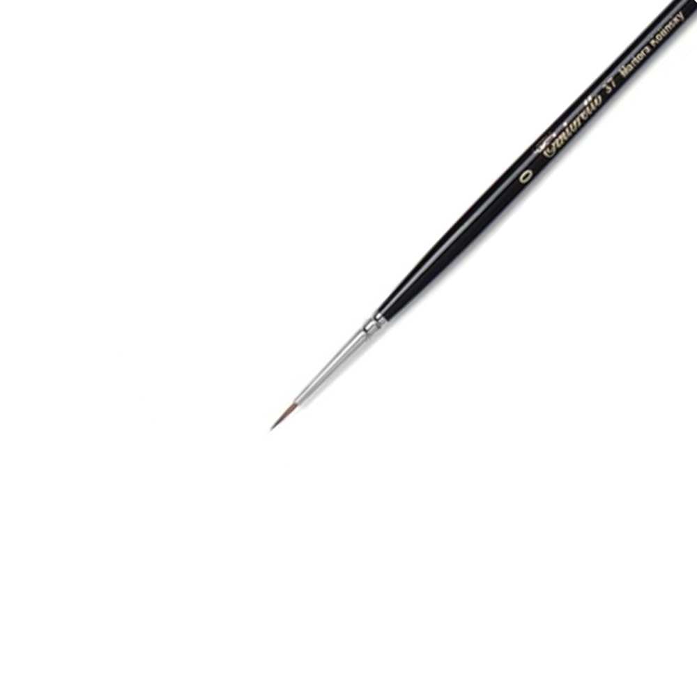 Кисть для рисования "Tintoretto  Martora Kolinsky SIB", сибирский колонок, круглая, №0