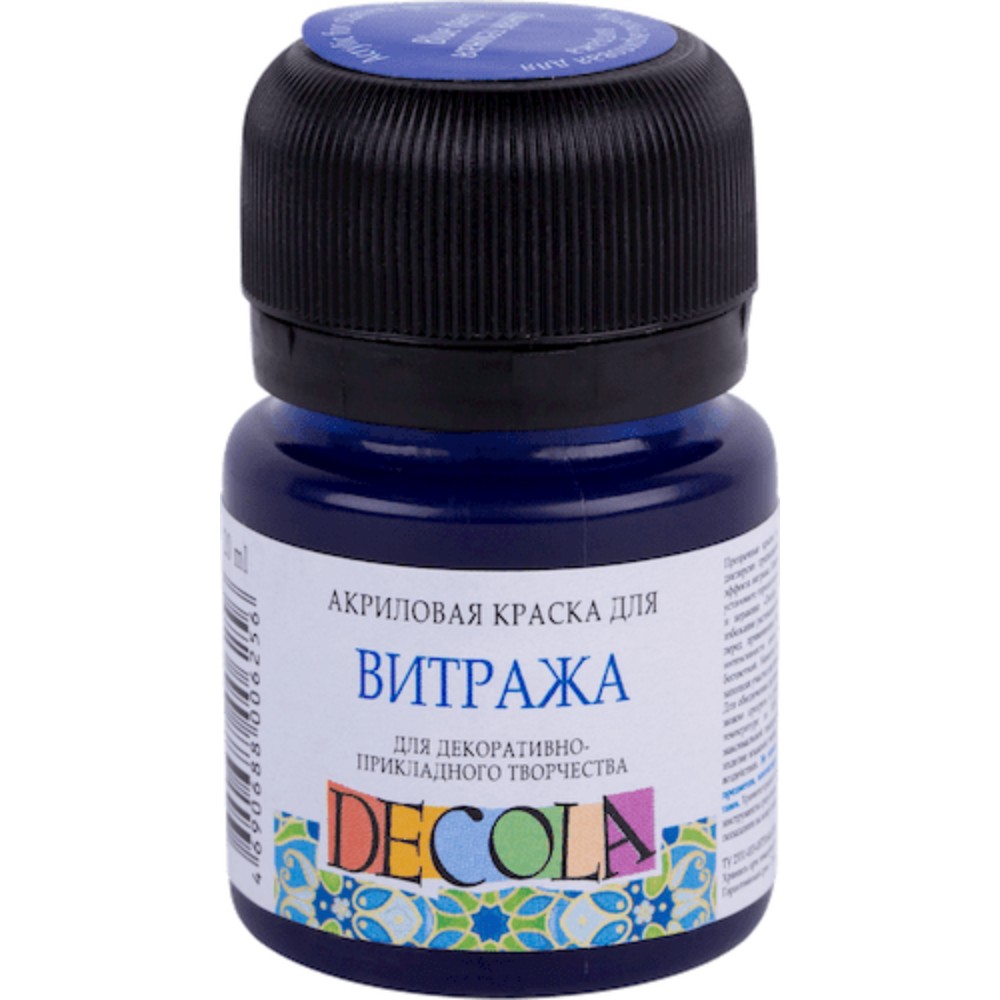 Краска акриловая для витража 