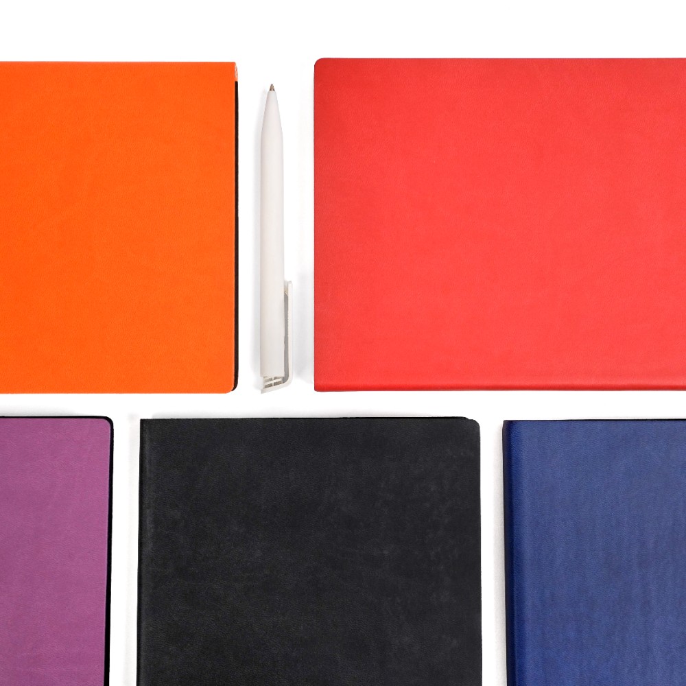 Ежедневник недатированный "Tucson Flex", А5, 272 страницы, серо-серебристый - 11