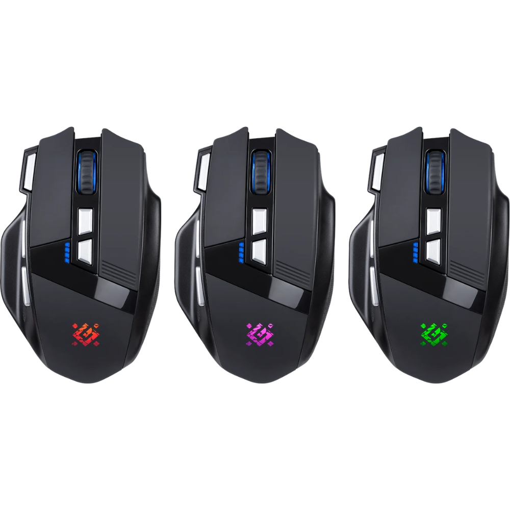 Мышь Defender Knight GM-885, беспроводная, черная - 2