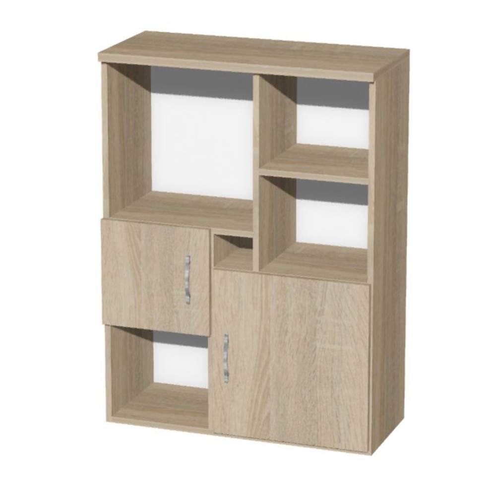 Коллекция Макси шкаф М03.2 экспо, 800x360x1090 мм, сонома