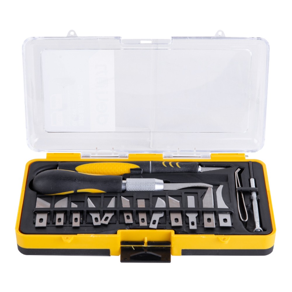 Набор многофункциональных ножей Deli YS DL-DP1, сменные насадки 16 шт. 