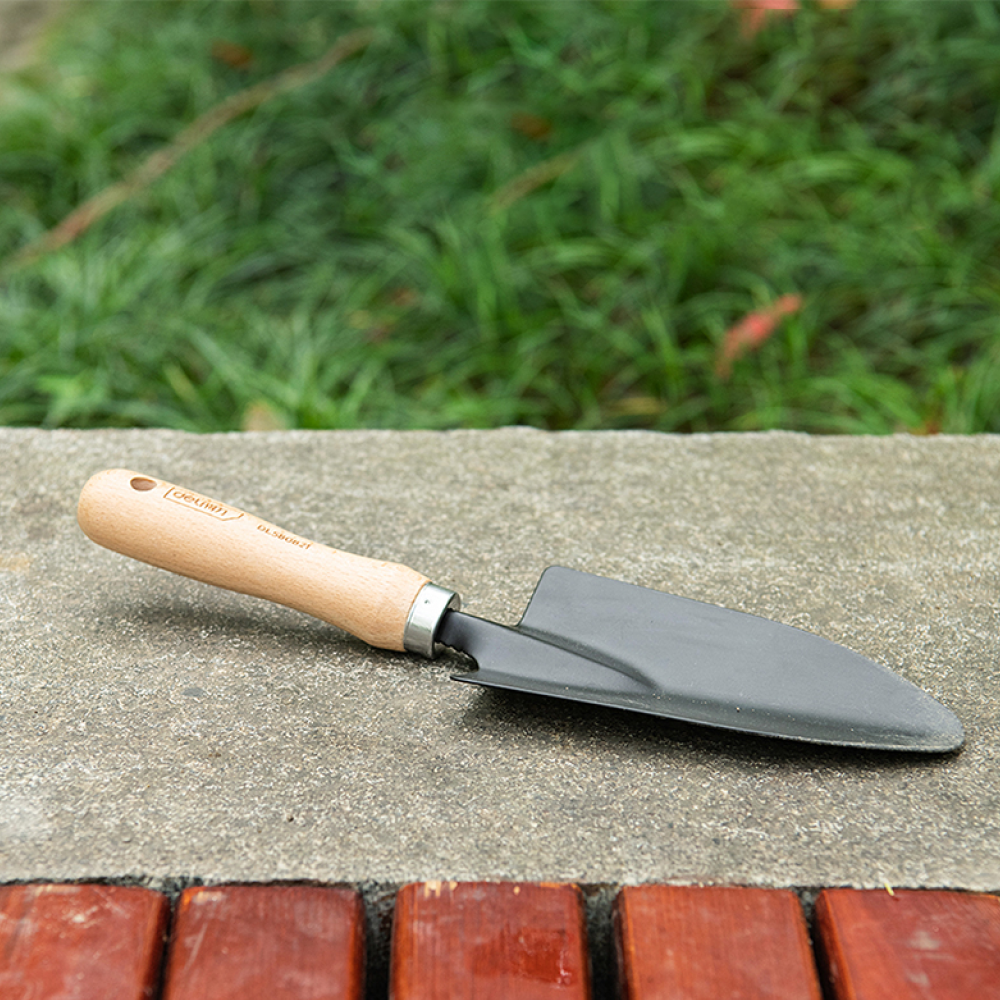 Набор садовых инструментов Deli GS DL580833, 310 мм, 3 шт., деревянная рукоятка - 2