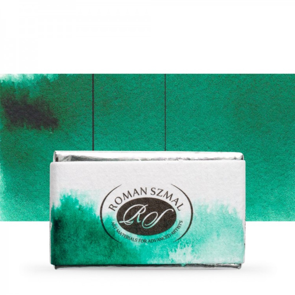 Краски акварельные "Aquarius", 104 фтало зелёный, кювета