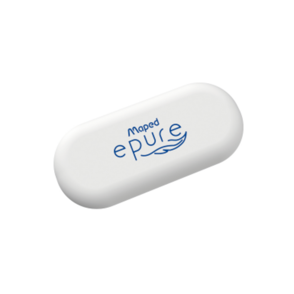Ластик "Epure", 2 шт, белый