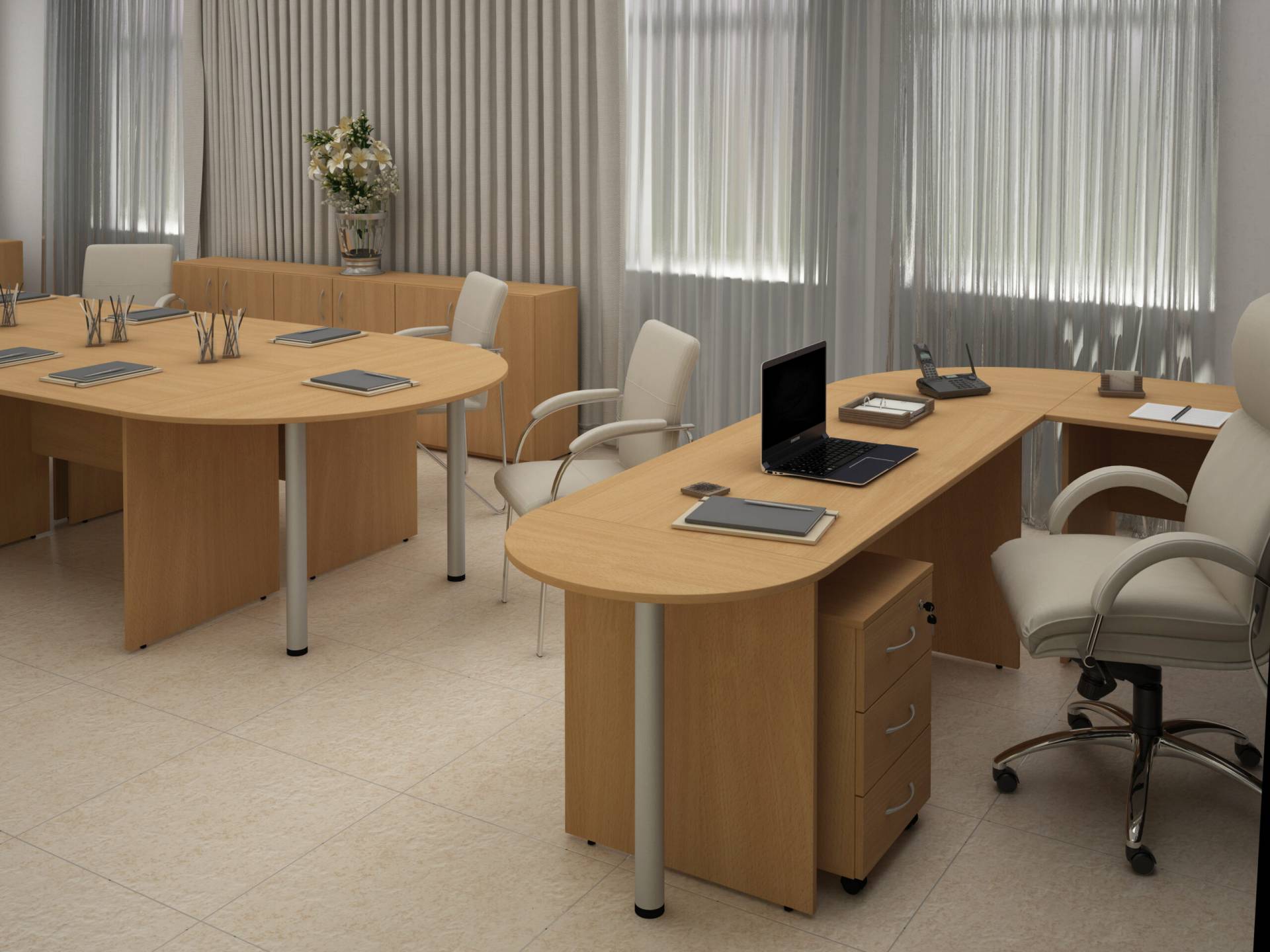 Коллекция Столица крышка к тумбе приставной С-004, 400х500х18 мм, дуб сонома - 9