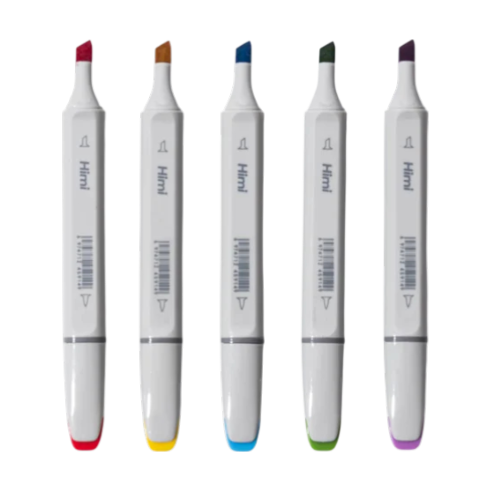 Набор маркеров художественных "Himi", 48 штук - 8