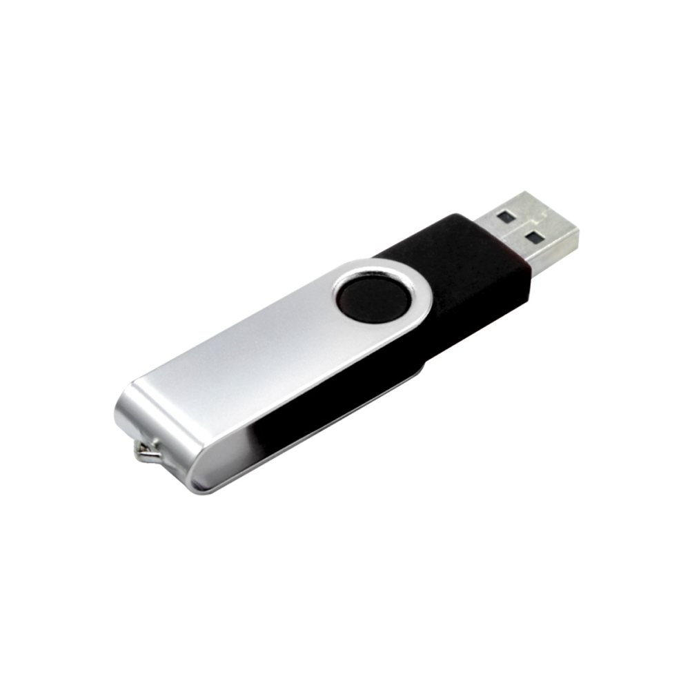USB Flash 2.0 16 Gb VDF-008, пластик, метал, черный  - 2