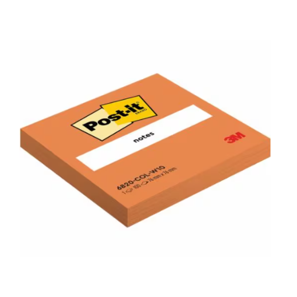 Бумага для заметок "Post-it", 76х76 мм, 100 листов, ассорти - 3