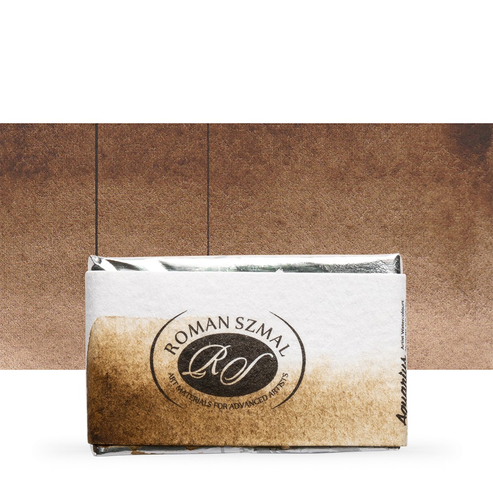 Краски акварельные "Aquarius", 132 умбра натуральная кипрская тёмная, кювета