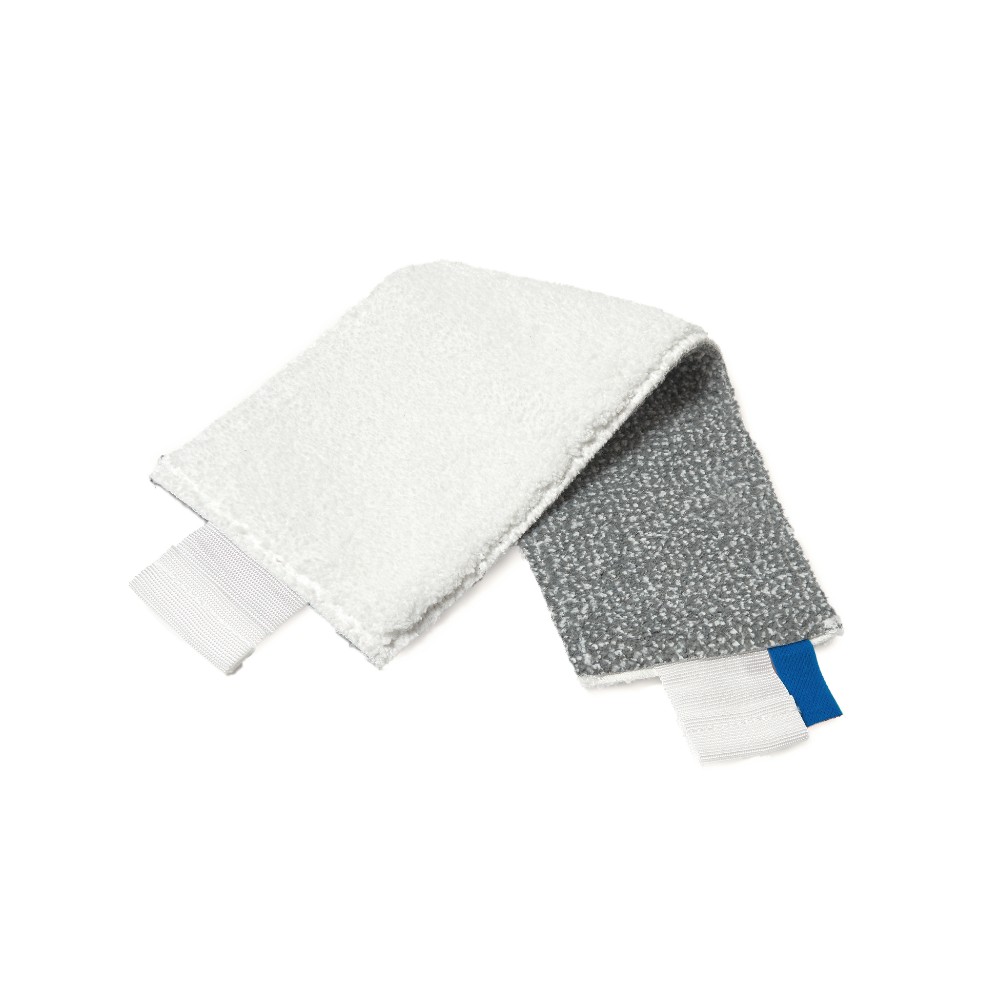 Насадка для плоской швабры комбинированная двусторонняя