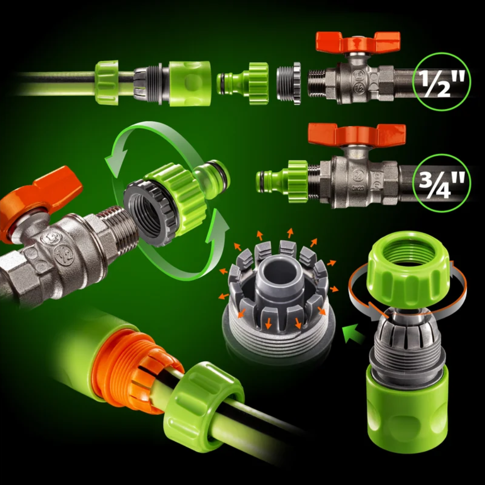 Комплект поливочный Amigo Grande 79234, 1/2", 6 функций - 6