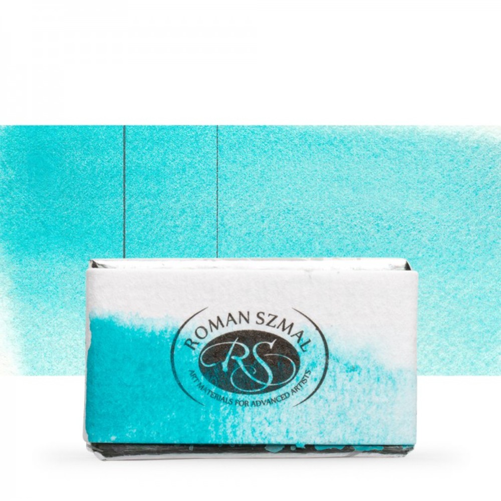 Краски акварельные "Aquarius", 414 кобальт голубой морской, кювета