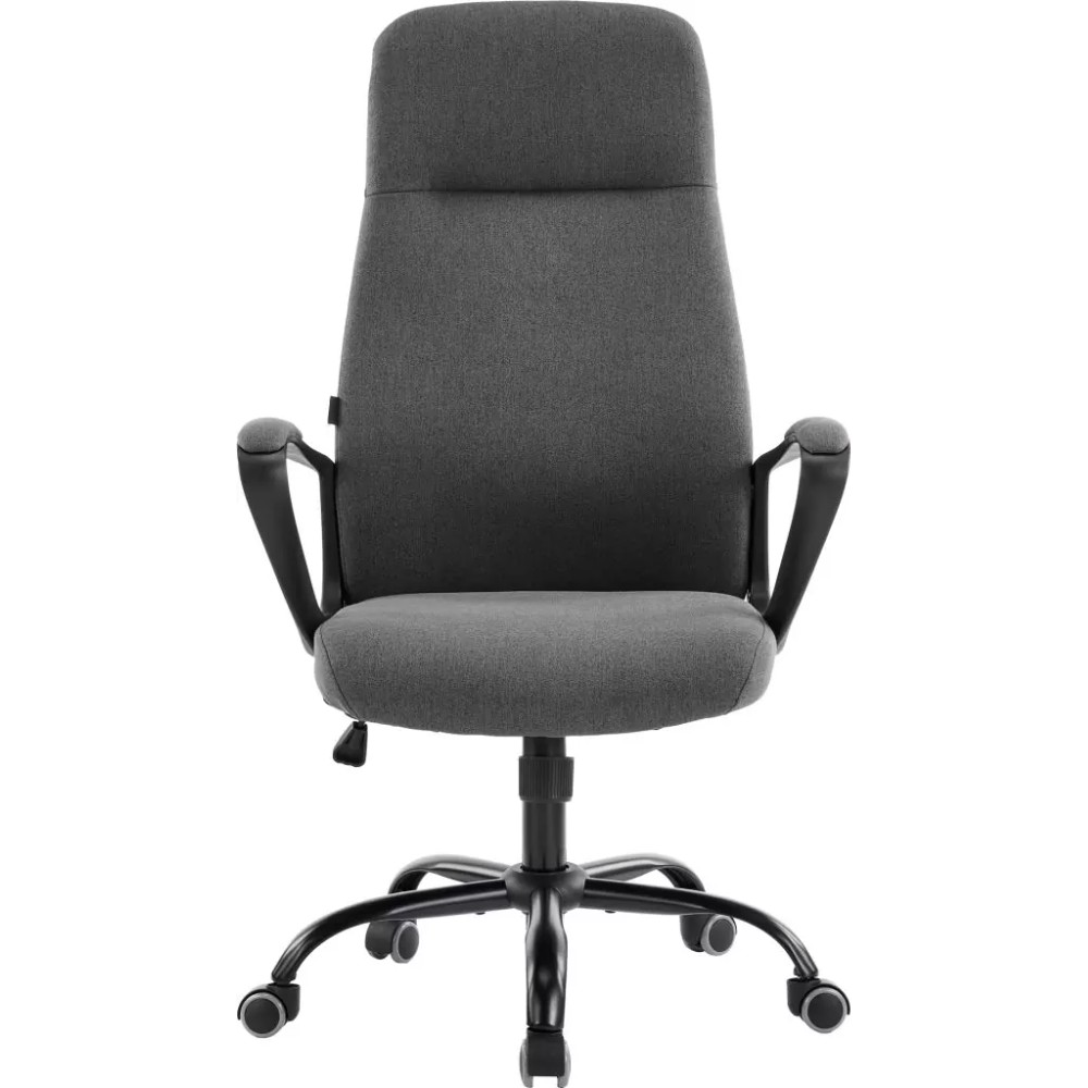 Кресло компьютерное EVERPROF Smart, ткань, серый, металл, корпус черный