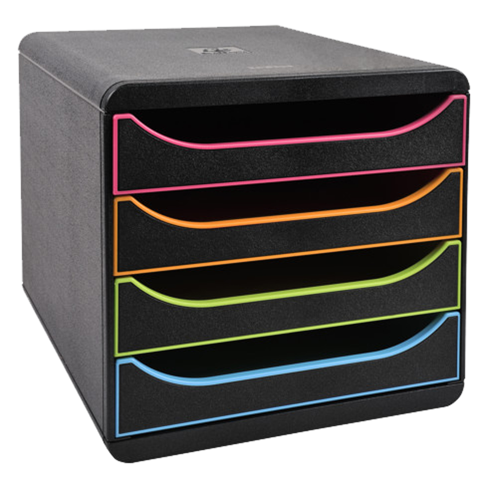 Блок из 4 лотков закрытый "BlackOffice Big Box Plus"