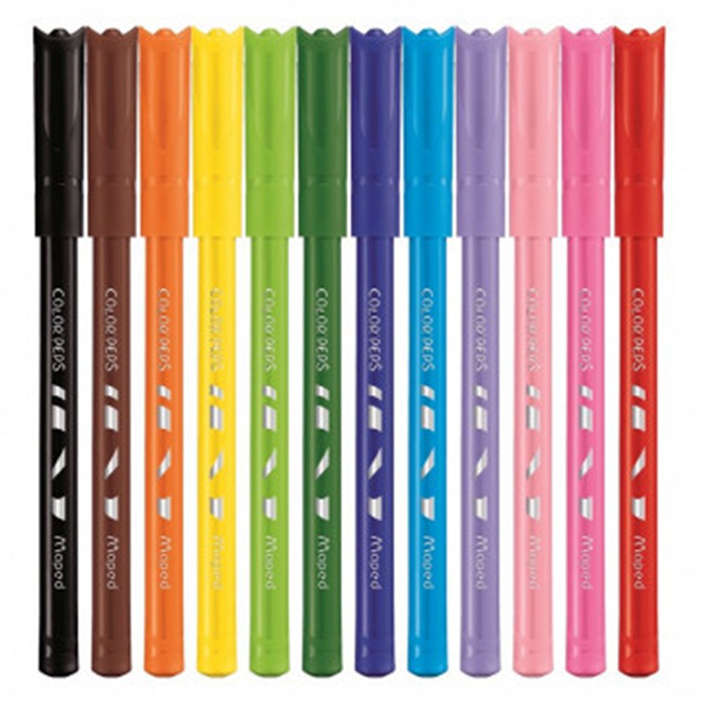 Фломастеры Maped "Color Peps Ocean", 12 шт