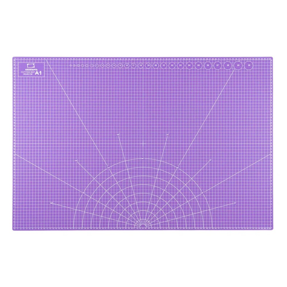 Коврик для резки "Малевичъ", сиреневый