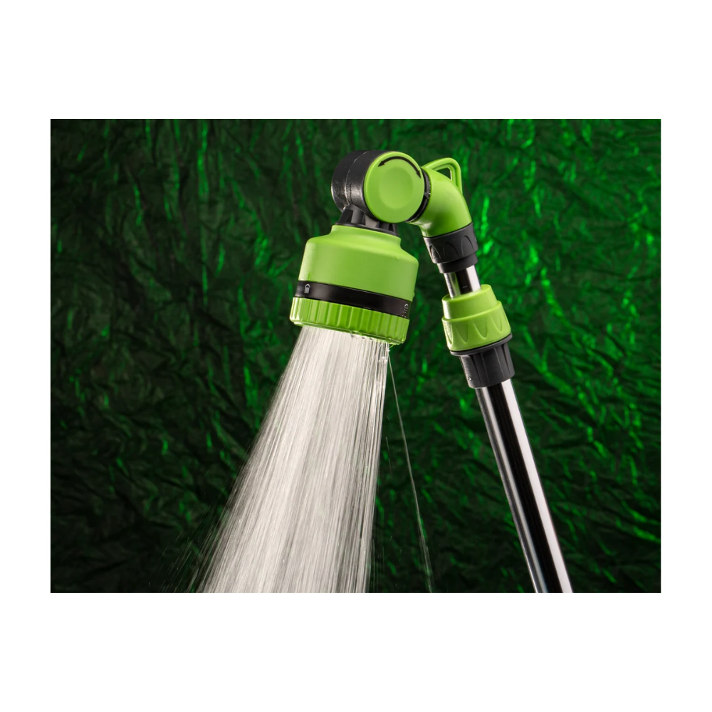 Распылитель телескопический Amigo Grande 79339, 2/4", серый, зеленый - 8